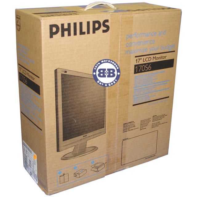 Монитор Philips 170S6FS Картинка № 5