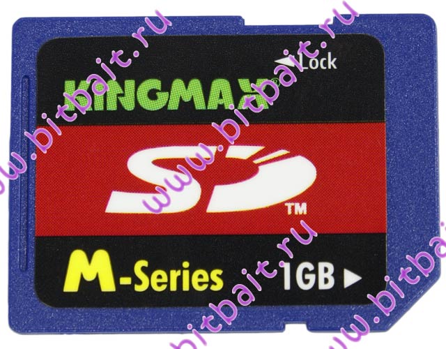 SD 1Gb Kingmax M-series SD Memory Card Картинка № 1