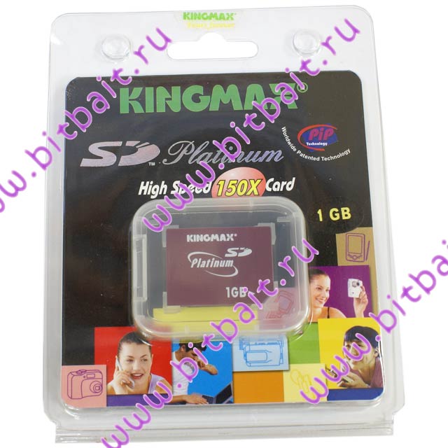 Secure Digital Card 1024mb Kingmax Platinum 150x (SD) Memory Card Картинка № 3