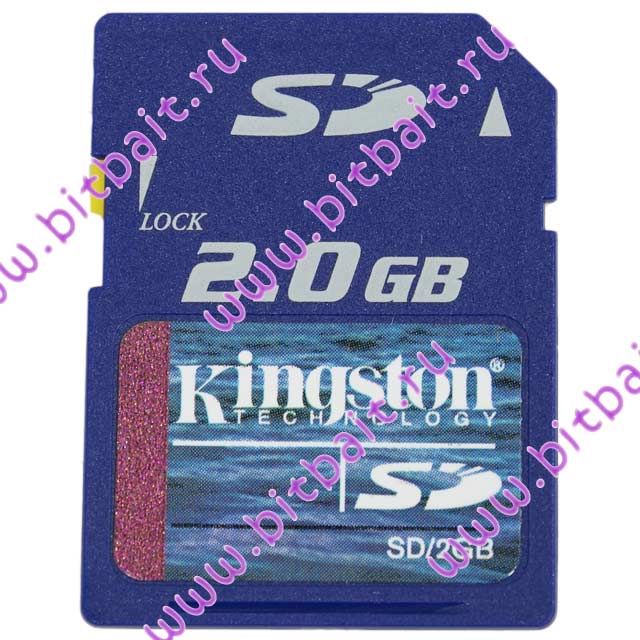 Secure Digital Card 2048Mb Kingston SD/2Gb (SD) Memory Card Картинка № 1