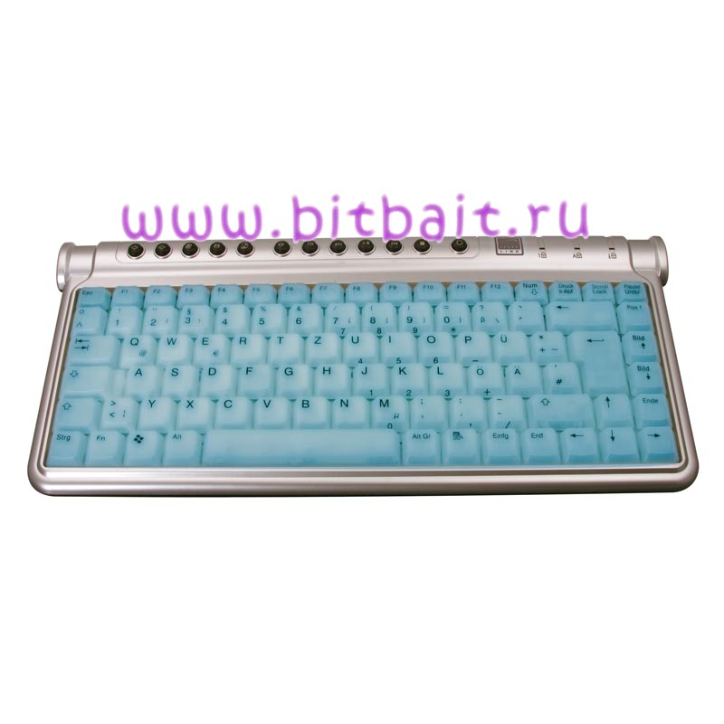 Клавиатура Speed-link Illuminated USB-Hub Keyboard SL-6477-SSV-RU Картинка № 1