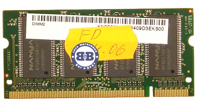 Память для ноутбука DDR 256Mb PC2700 Nanya Картинка № 2