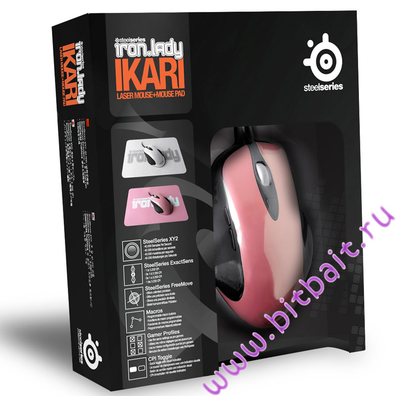 Набор SteelSeries Iron Lady Ikari Laser Картинка № 3