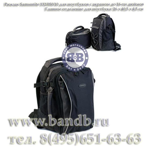 Сумка-рюкзак для ноутбука Samsonite 132/050/19 Картинка № 1