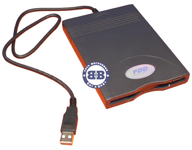 Внешний USB-дисковод для дискет 3,5 дюйма Samsung чёрного цвета. FDD ext. USB Картинка № 1