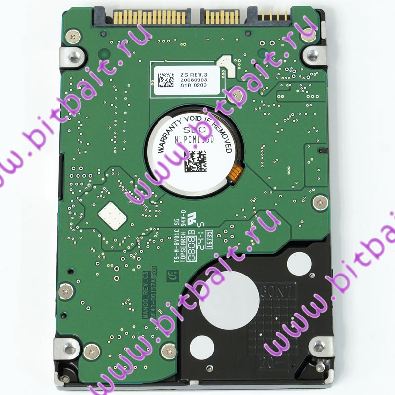 Жёсткий диск для ноутбука HDD Samsung 250Gb HM250JI 5400rpm 8Мб SATA 2,5 дюйма Картинка № 2