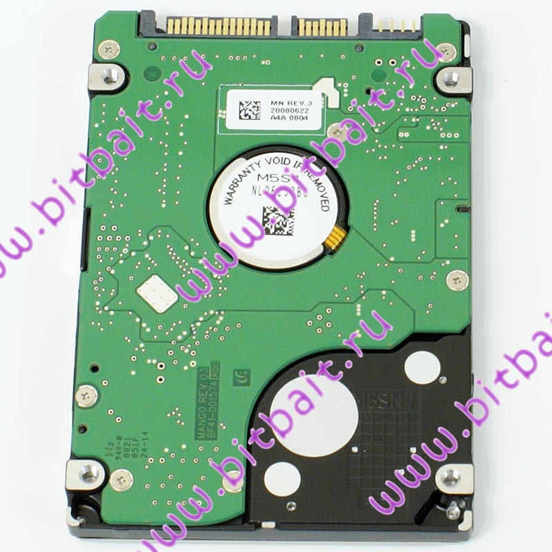 Жёсткий диск для ноутбука HDD Samsung 320Gb HM320JI 5400rpm 8Мб SATA 2,5 дюйма Картинка № 2