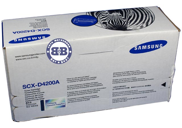 Картридж с черным тонером Samsung SCX-D4200A для SCX-4200 Картинка № 1