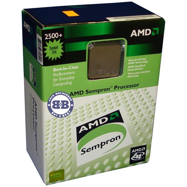 Процессор AMD Sempron-64 2500+ BOX Картинка № 1