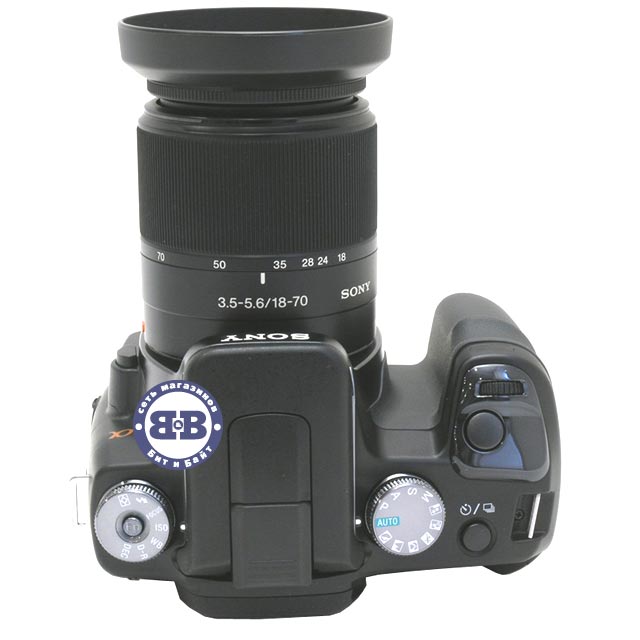 Цифровой зеркальный фотоаппарат Sony Alpha DSLR-A100K/B Black 10.2Mpx объектив - Sony Lens 18-70 Картинка № 4