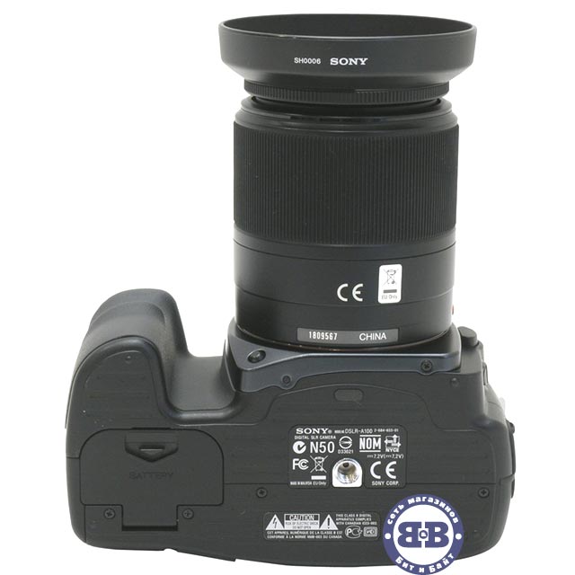 Цифровой зеркальный фотоаппарат Sony Alpha DSLR-A100K/B Black 10.2Mpx объектив - Sony Lens 18-70 Картинка № 5