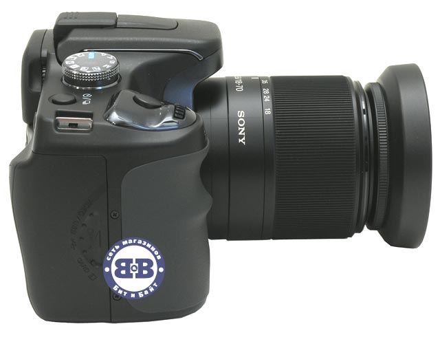 Цифровой зеркальный фотоаппарат Sony Alpha DSLR-A100K/B Black 10.2Mpx объектив - Sony Lens 18-70 Картинка № 6