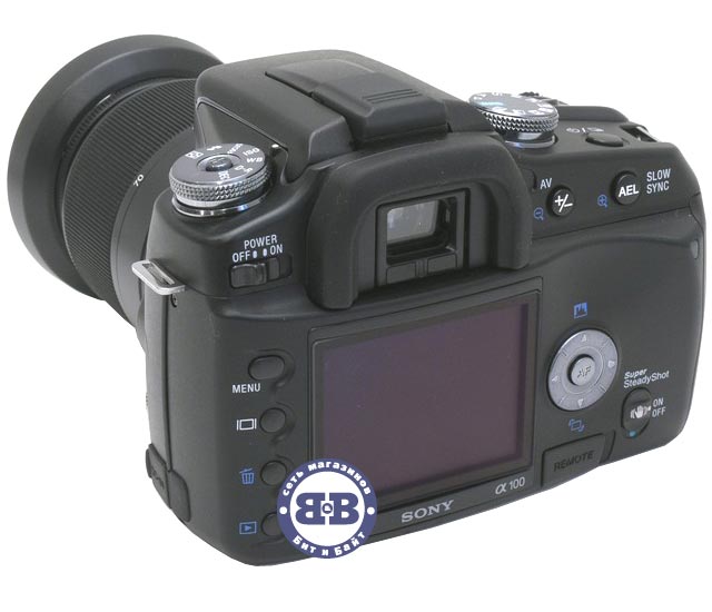 Цифровой зеркальный фотоаппарат Sony Alpha DSLR-A100K/B Black 10.2Mpx объектив - Sony Lens 18-70 Картинка № 8