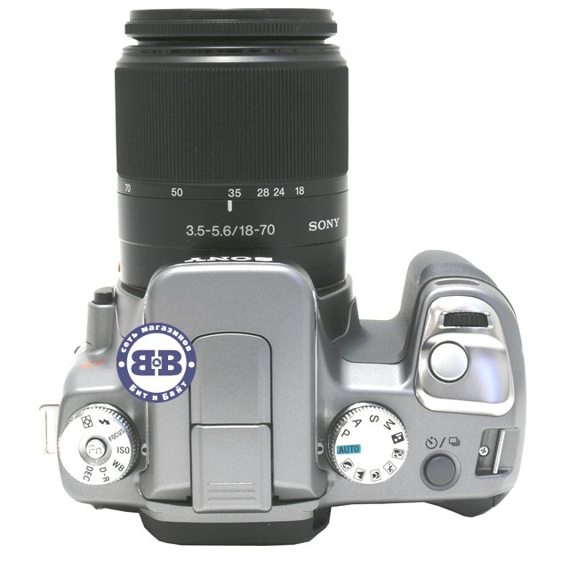 Цифровой зеркальный фотоаппарат Sony Alpha DSLR-A100K/S Silver 10.2Mpx объектив - Sony Lens 18-70 Картинка № 5
