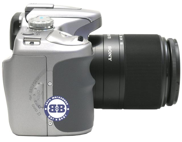 Цифровой зеркальный фотоаппарат Sony Alpha DSLR-A100K/S Silver 10.2Mpx объектив - Sony Lens 18-70 Картинка № 6
