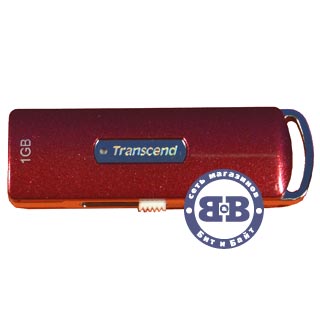 USB Flash RAM 1024Mb USB2.0 Transcend Jetflash 110 Red (TS1GJF110) Картинка № 1