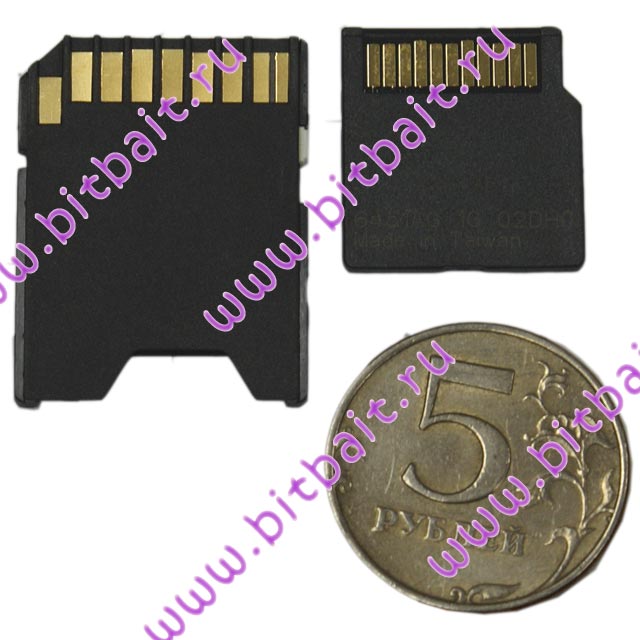 Secure Digital Card 1024Mb Mini-SD Transcend 80x [TS1GSDM80] (miniSD) Memory Card Картинка № 2