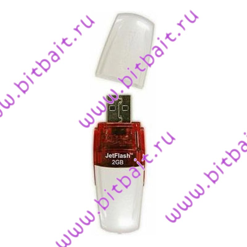 USB Flash RAM 2048Mb USB2.0 Transcend Jetflash V20 White (TS2GJFV20) Картинка № 1