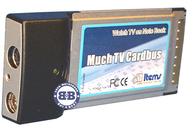 TV-Тюнер Items PCMCIA Cardbus TV-FM ADAPTER TV и FM приёмник для ноутбука Картинка № 1