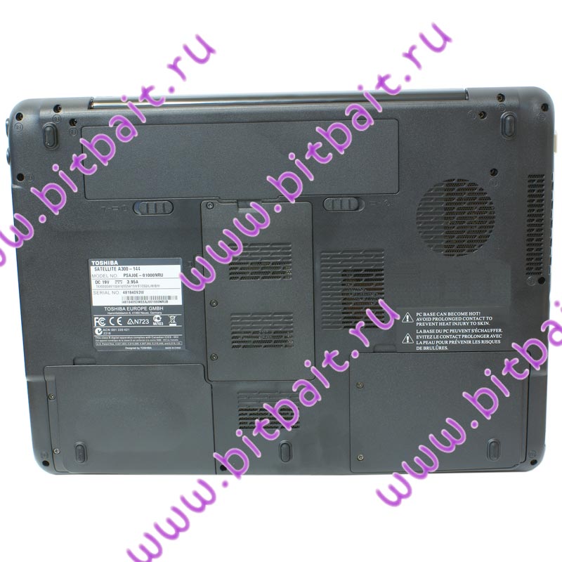 Ноутбук Toshiba Satellite A300-144 T2370 / 1024Mb / 200Gb / DVD±RW / intel X3100 358Mb / Wi-Fi / BT / 15,4 дюйма / noOS Картинка № 7