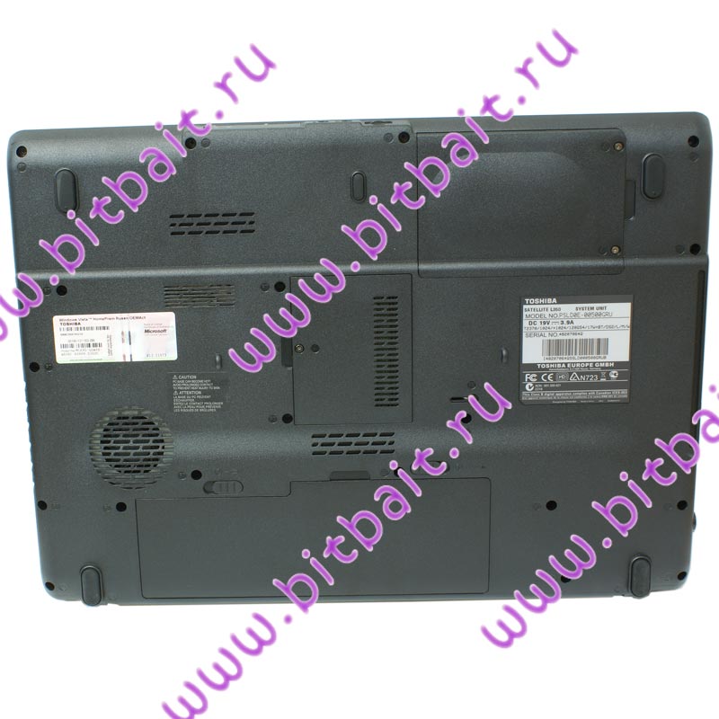 Ноутбук Toshiba Satellite L350D-10X QL-60 / 2048Мб / 160Гб / DVD±RW / ATI3100 до 1407Мб / Wi-Fi / Cam / 17 дюймов / WVistaHP Картинка № 7