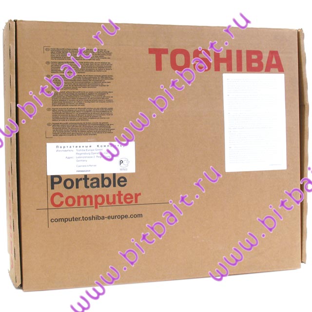 Ноутбук Toshiba Satellite M100-150 T7400 / 1024Mb / 120Gb / DVD±RW / ATI X1400 256Mb / Wi-Fi / BT / 14,1 дюйма / WinXp Home Картинка № 12