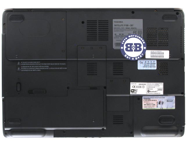 Ноутбук Toshiba Satellite P100-387 T7400 / 1024Mb / 100Gb / GeForce 7600 256Mb / 17 дюймов WSXGA / WinXpMCE Картинка № 5