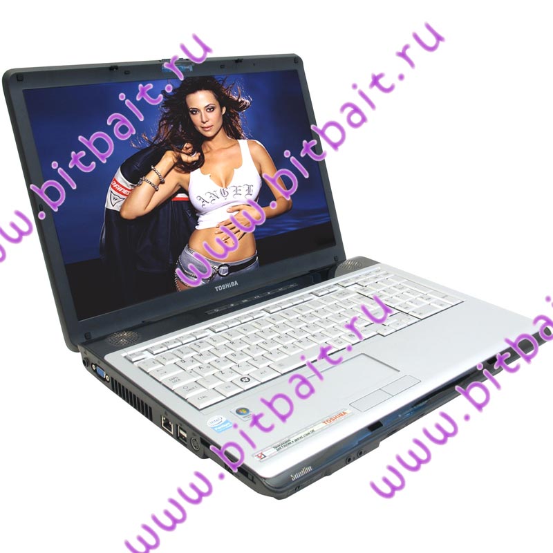 Ноутбук Toshiba Satellite P200-14D T7300 / 2048Mb / 200Gb / DVD±RW / ATI HD2600 256Mb / Wi-Fi / BT / 17 дюймов / WVistaBusiness Картинка № 1