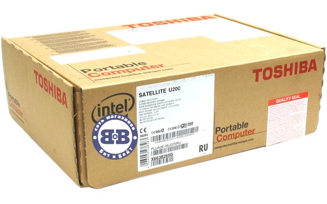 Ноутбук Toshiba Satellite U200-10H T5600 / 1024Mb / 120Gb / DVD±RW / Wi-Fi / BT / 12 дюймов / WVistaHB Картинка № 12