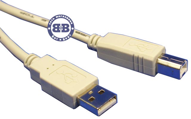 Кабель соединительный USB 1.8м A-->B Картинка № 2