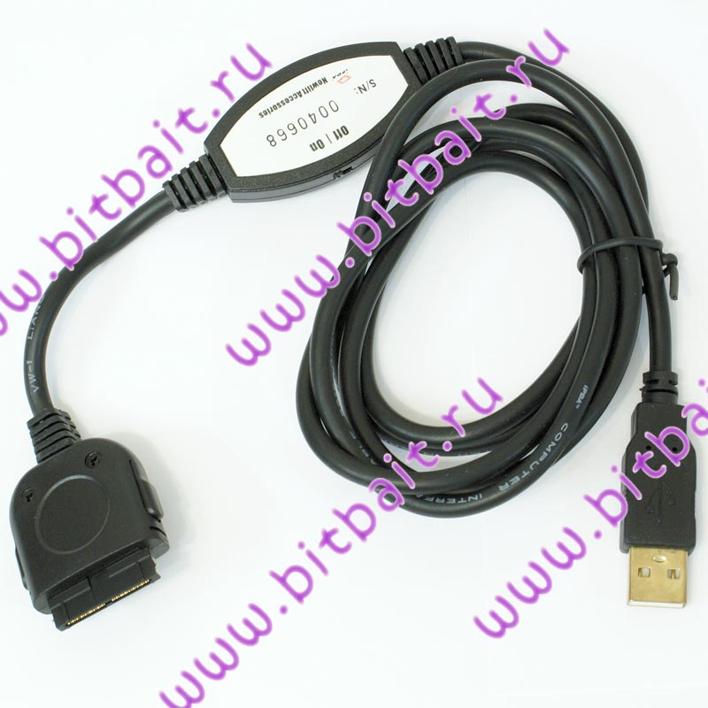 Кабель синхронизации зарядный Dell Axim X50, X50v, X51, X51v USB iPDA с выключателем Картинка № 1