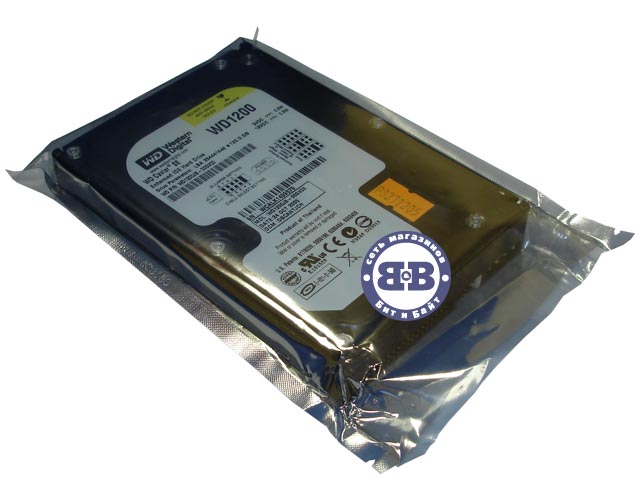 Жёсткий диск HDD Western Digital 120Gb WD1200JB 7200rpm 8Мб IDE 3,5 дюйма Картинка № 4