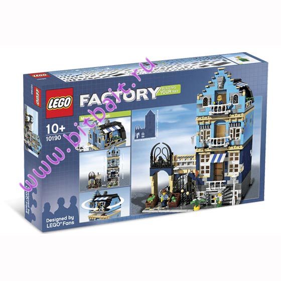 Lego 10190 Торговая улица Картинка № 4
