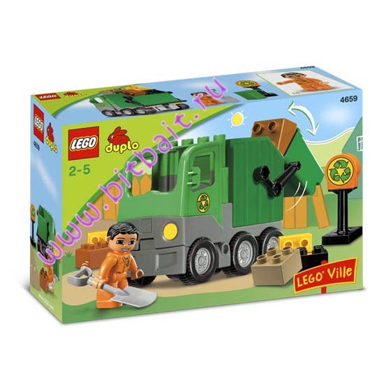 Lego 4659 Мусоровоз Картинка № 2