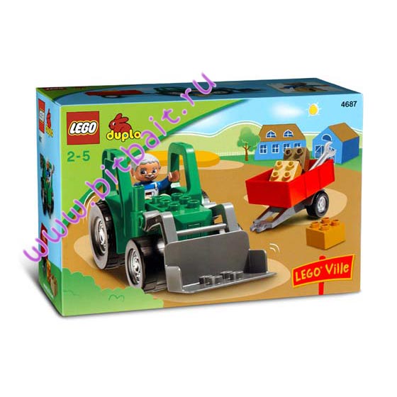 Lego 4687 Трактор Картинка № 4