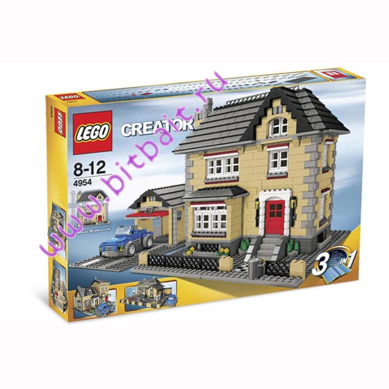 Lego 4954 Городская вилла Картинка № 2