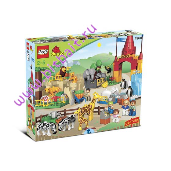Lego 4960 Огромный Зоопарк Картинка № 2