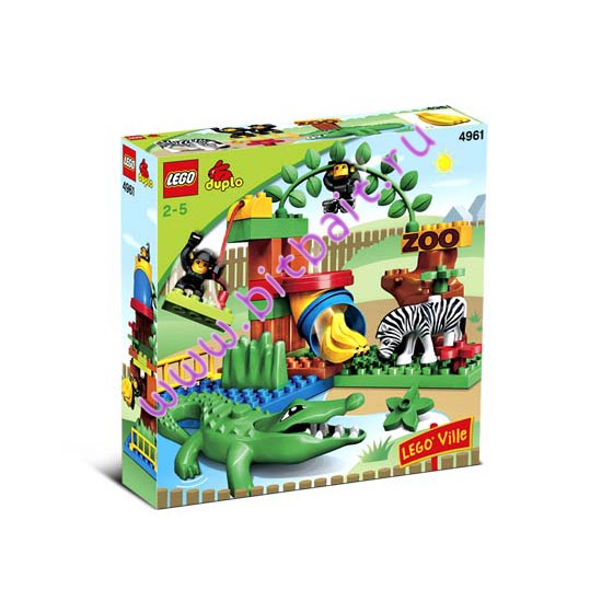 Lego 4961 Весёлый зоопарк Картинка № 2