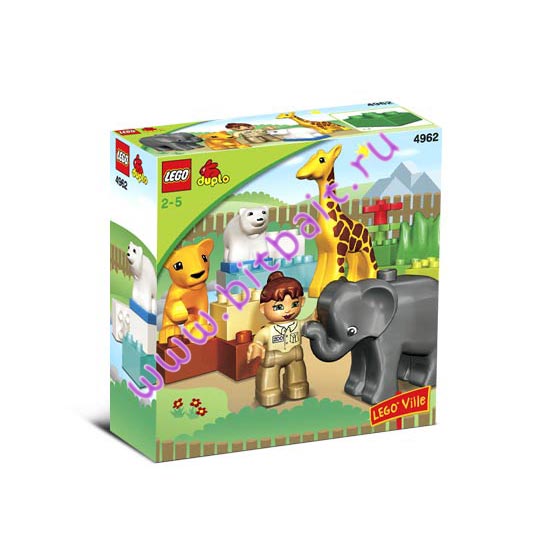 Lego 4962 Зоопарк для малышей Картинка № 2