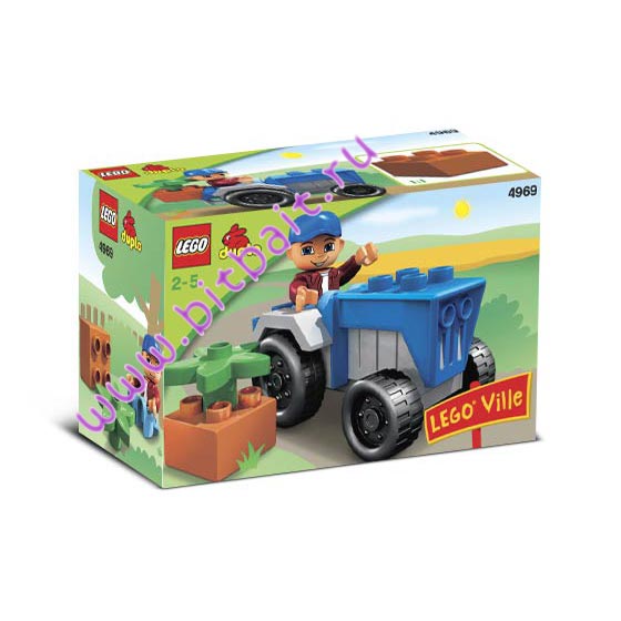 Lego 4969 Весёлый трактор Картинка № 2