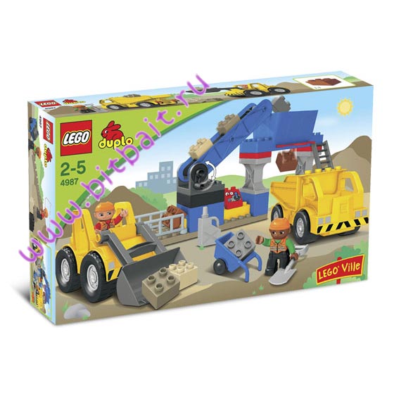 Lego 4987 Грейдер Картинка № 2