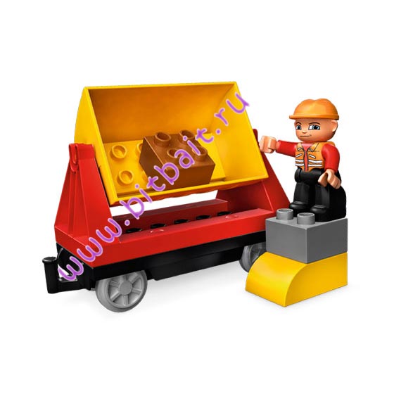 Lego 5607 Ремонтный поезд Картинка № 2