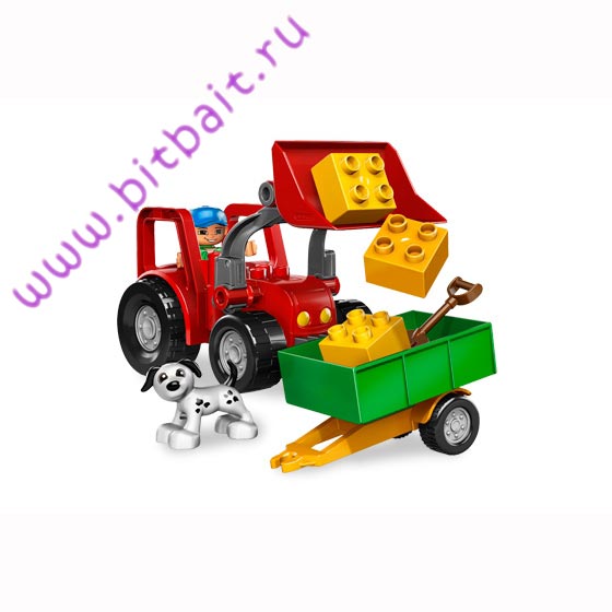 Lego 5647 Большой трактор Картинка № 3