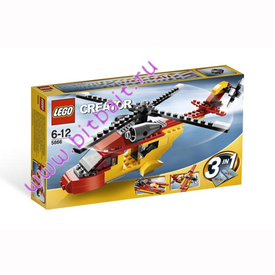 Lego 5866 Вертолет-спасатель Картинка № 5