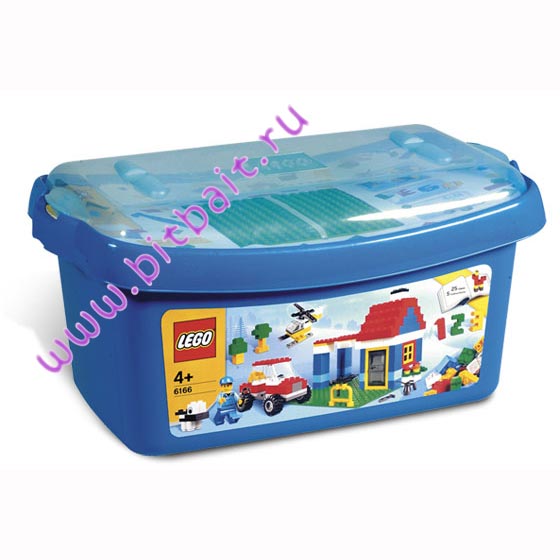 Lego 6166 Большая коробка с деталями и кубиками Картинка № 2