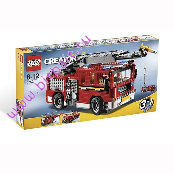 Lego 6752 Пожарная бригада Картинка № 4