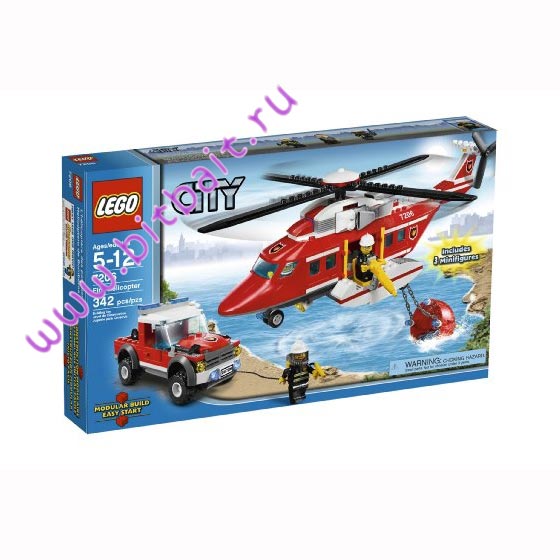 Lego 7206 Пожарный вертолёт Картинка № 6