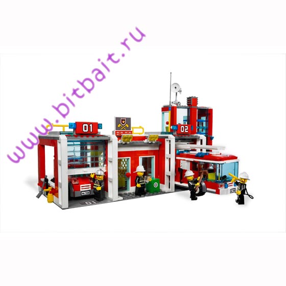 Lego 7208 Пожарное депо Картинка № 2