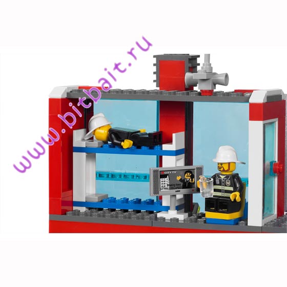 Lego 7208 Пожарное депо Картинка № 4