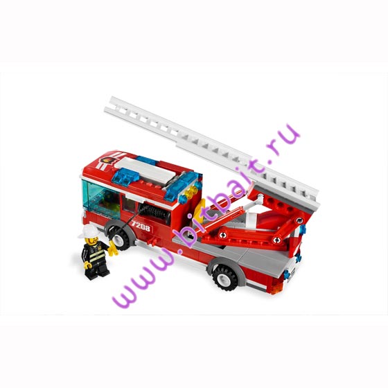 Lego 7208 Пожарное депо Картинка № 5